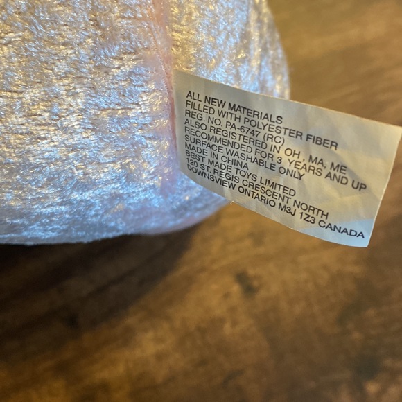 Cuddly Cousins Easter Plush Pink and White Lamb - Picture 4 of 6